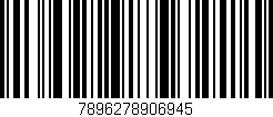 Código de barras (EAN, GTIN, SKU, ISBN): '7896278906945'