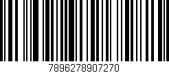 Código de barras (EAN, GTIN, SKU, ISBN): '7896278907270'