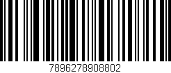 Código de barras (EAN, GTIN, SKU, ISBN): '7896278908802'