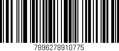Código de barras (EAN, GTIN, SKU, ISBN): '7896278910775'