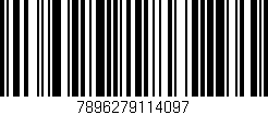 Código de barras (EAN, GTIN, SKU, ISBN): '7896279114097'