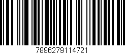 Código de barras (EAN, GTIN, SKU, ISBN): '7896279114721'
