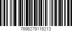 Código de barras (EAN, GTIN, SKU, ISBN): '7896279116213'