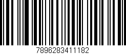 Código de barras (EAN, GTIN, SKU, ISBN): '7896283411182'