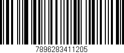 Código de barras (EAN, GTIN, SKU, ISBN): '7896283411205'