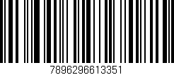 Código de barras (EAN, GTIN, SKU, ISBN): '7896296613351'