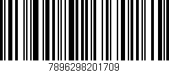 Código de barras (EAN, GTIN, SKU, ISBN): '7896298201709'