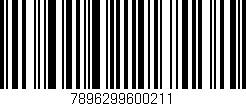Código de barras (EAN, GTIN, SKU, ISBN): '7896299600211'