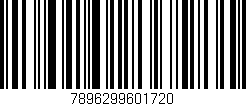 Código de barras (EAN, GTIN, SKU, ISBN): '7896299601720'