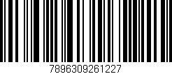 Código de barras (EAN, GTIN, SKU, ISBN): '7896309261227'