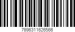 Código de barras (EAN, GTIN, SKU, ISBN): '7896311626566'