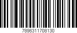 Código de barras (EAN, GTIN, SKU, ISBN): '7896311708130'