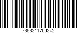 Código de barras (EAN, GTIN, SKU, ISBN): '7896311709342'