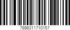Código de barras (EAN, GTIN, SKU, ISBN): '7896311710157'