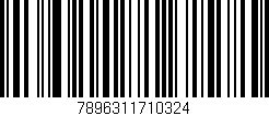 Código de barras (EAN, GTIN, SKU, ISBN): '7896311710324'