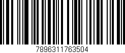 Código de barras (EAN, GTIN, SKU, ISBN): '7896311763504'