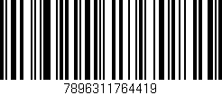 Código de barras (EAN, GTIN, SKU, ISBN): '7896311764419'