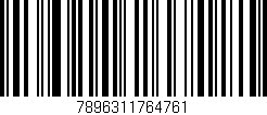 Código de barras (EAN, GTIN, SKU, ISBN): '7896311764761'