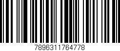 Código de barras (EAN, GTIN, SKU, ISBN): '7896311764778'
