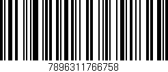 Código de barras (EAN, GTIN, SKU, ISBN): '7896311766758'