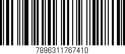 Código de barras (EAN, GTIN, SKU, ISBN): '7896311767410'