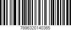 Código de barras (EAN, GTIN, SKU, ISBN): '7896320140365'