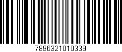 Código de barras (EAN, GTIN, SKU, ISBN): '7896321010339'