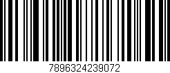 Código de barras (EAN, GTIN, SKU, ISBN): '7896324239072'