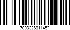 Código de barras (EAN, GTIN, SKU, ISBN): '7896326911457'