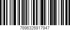 Código de barras (EAN, GTIN, SKU, ISBN): '7896326917947'