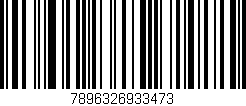 Código de barras (EAN, GTIN, SKU, ISBN): '7896326933473'