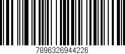 Código de barras (EAN, GTIN, SKU, ISBN): '7896326944226'
