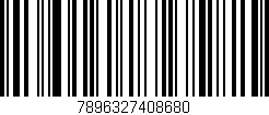 Código de barras (EAN, GTIN, SKU, ISBN): '7896327408680'