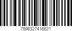 Código de barras (EAN, GTIN, SKU, ISBN): '7896327416821'