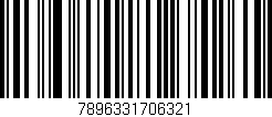 Código de barras (EAN, GTIN, SKU, ISBN): '7896331706321'