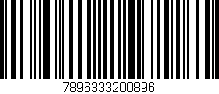 Código de barras (EAN, GTIN, SKU, ISBN): '7896333200896'