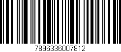 Código de barras (EAN, GTIN, SKU, ISBN): '7896336007812'