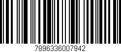 Código de barras (EAN, GTIN, SKU, ISBN): '7896336007942'