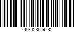 Código de barras (EAN, GTIN, SKU, ISBN): '7896336804763'