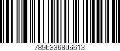 Código de barras (EAN, GTIN, SKU, ISBN): '7896336806613'