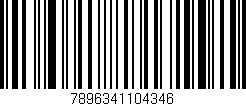 Código de barras (EAN, GTIN, SKU, ISBN): '7896341104346'