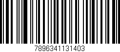 Código de barras (EAN, GTIN, SKU, ISBN): '7896341131403'