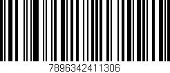 Código de barras (EAN, GTIN, SKU, ISBN): '7896342411306'