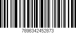 Código de barras (EAN, GTIN, SKU, ISBN): '7896342452873'