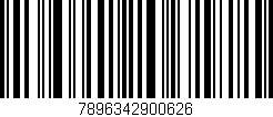 Código de barras (EAN, GTIN, SKU, ISBN): '7896342900626'