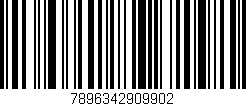 Código de barras (EAN, GTIN, SKU, ISBN): '7896342909902'