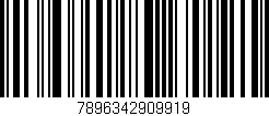 Código de barras (EAN, GTIN, SKU, ISBN): '7896342909919'