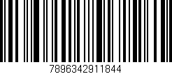 Código de barras (EAN, GTIN, SKU, ISBN): '7896342911844'