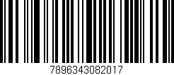 Código de barras (EAN, GTIN, SKU, ISBN): '7896343082017'