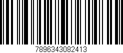 Código de barras (EAN, GTIN, SKU, ISBN): '7896343082413'
